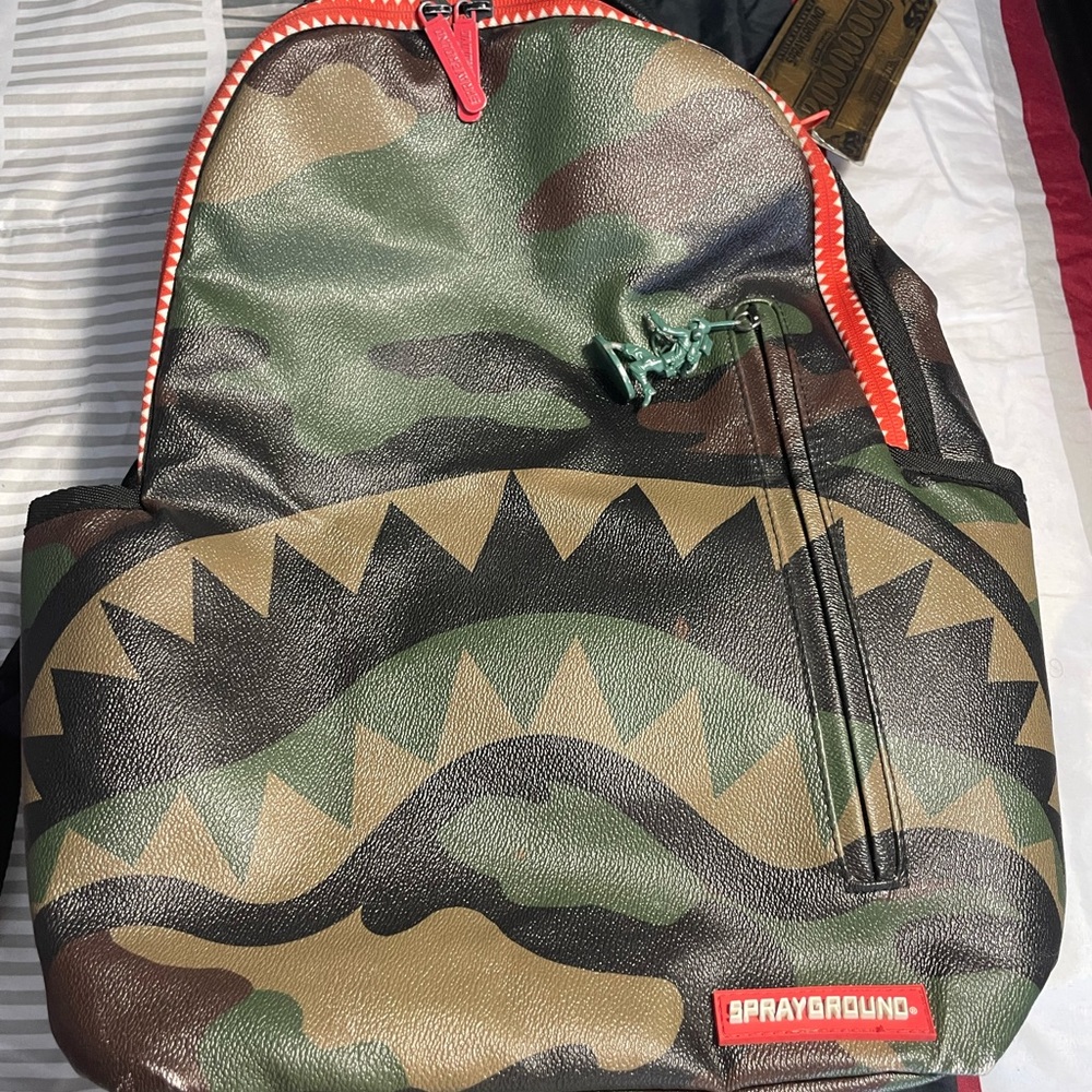 Camouflage Sprayground backpack